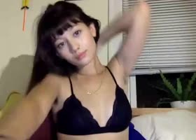 Mixed asian babe