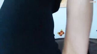 Sexydelia69 Mature woman rubs her pussy through panties in all black 2019-10-27 08:43