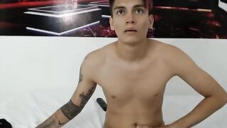 Ardent skinny cute Latina polished dick of a boyfriend and had a sex act on all fours 2019-10-27