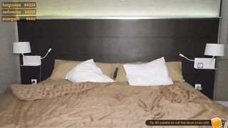 Wearehottest young beauty in lace panties enjoys masturbation on the bed 2019-10-27