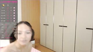Emilia_kke skinny teen with short pigtails erotically squeezes her big natural boobs and strokes her wet cunt 2021-07-07 10:11