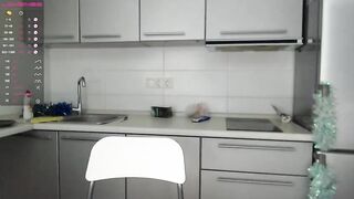 Candymini skinny teen in tank top loves to masturbate her shaved cunt even in the kitchen 2022-02-28 22:52
