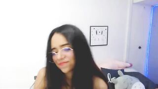 Hanna costello skinny teen with glasses masturbates her wet pussy with two sex toys at once 2019-11-05 19:21