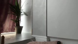 Meryfoxxx spectacular teen with small boobs masturbates with three sex toys at the same time next to the window 2022-06-23 14:15