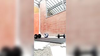 Yesikcutek beauty on heels masturbates her pudenda in a gym 2019-11-09