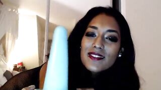 Absynthe6666 beauty in a sexy suit relieves her sexual tension online 2019-11-12