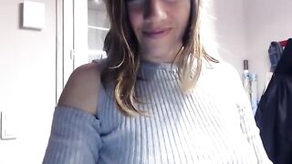 Lina lou Muscular babe looking fabulous in her jean skirt 2019-12-08 16:50