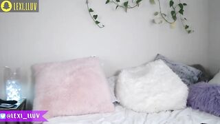 Lexi luv beauty blonde pours her neat tits with saliva and jerks off her pussy 2019-12-17