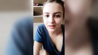 Lenli xxx adorable teen shamelessly shows off her big tits in a bra 2019-07-24 18:17