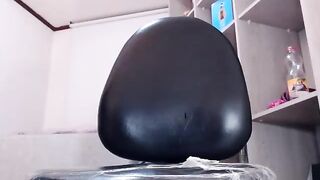 Sofia fist skinny model streches her holes close-up 2019-07-27