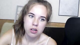 Smillingjen young beauty masturbates pussy through panties 2019-07-27