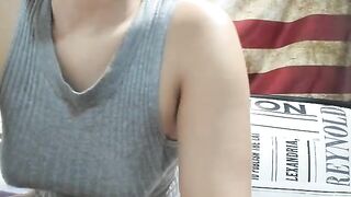 Coral77 hot girl twirls her round ass and squeezes tits 2019-08-10