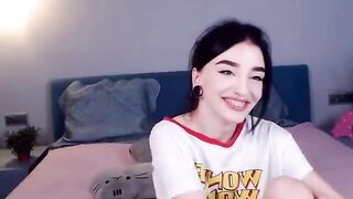 Brigitcute amateur tattooed brunette shows her neat boobs 2019-08-14