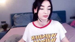 Brigitcute amateur tattooed brunette shows her neat boobs 2019-08-14
