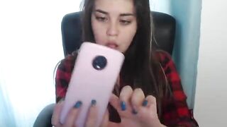 Sophywhite girl takes panties in her mouth and masturbates vagina 2019-08-29