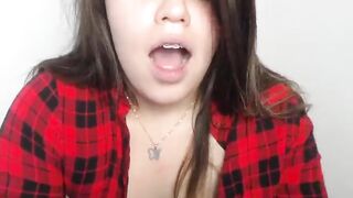 Sophywhite girl takes panties in her mouth and masturbates vagina 2019-08-29