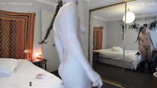 Saintsadie candid naked girl with cute pigtails touches her natural tits 2019-09-06 08:10