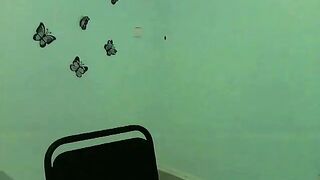 Misblack horny babe masturbates vagina and moans 2020-02-11