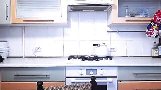 Xtasyxxfun beauty undresses in the kitchen and passionately masturbates pussy 2020-02-20