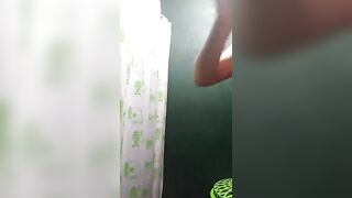 Thesexxxygirl curvy girl masturbates her hole after bathing in the shower 2020-03-25