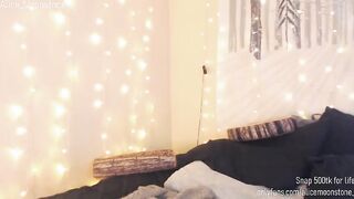 Alice moonstone sexy blonde slowly undresses and plays with her tits 2020-03-28