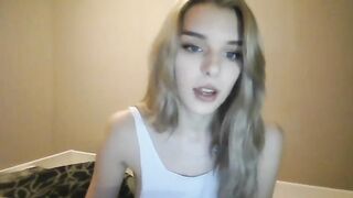 Alexiee_ modest skinny teen takes off her white bodysuit and shows off her lovely boobs 2020-08-25 19:54