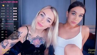 Tonsykaprina young lesbians love to kiss and masturbate their wet vaginas together 2020-09-06 19:15