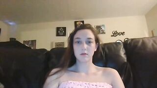 Littlemissie5 naked skinny teen with glasses shows her small tits 2020-01-03 10:20