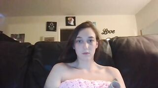 Littlemissie5 naked skinny teen with glasses shows her small tits 2020-01-03 10:20