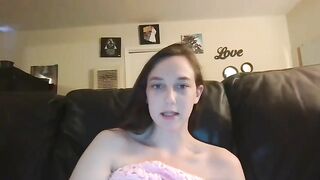 Littlemissie5 naked skinny teen with glasses shows her small tits 2020-01-03 10:20