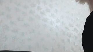 Katrin 18fun horny blonde shows off her big protruding nipples from under a t-shirt  2020-01-06