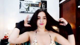 Megan zack beautiful brunette with kitty ears in clothes makes stream sitting and doggy style 2019-06-10 17:05