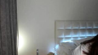 Love melody long-haired brunette shows her perfect body 2020-02-27
