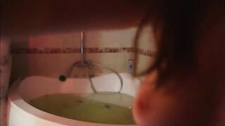 Purr meow horny chick loves to masturbate her clit in the bathroom 2020-03-14