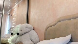 Meryfoxxx tattooed blonde rides a rubber dick and fingering pussy with a vibrator 2020-03-17