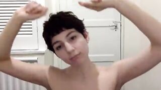 Friendzzone tattooed heartbreaker with short hair having fun with her nice boobs 2020-03-25 01:50
