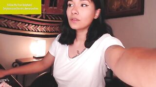 Lauren demarcus sexy latina with big titties in a white t-shirt masturbates her pussy passionately 2020-05-25 05:47