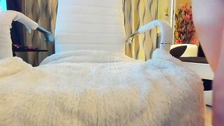 Sexcarla busty chick in a pink bathrobe decides to masturbate her wet and shaved pussy with her favorite black vibrator 2020-06-17 21:37