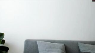 Arianaonfire blonde in white lingerie inserts a toy into her hairy vagina 2020-08-27