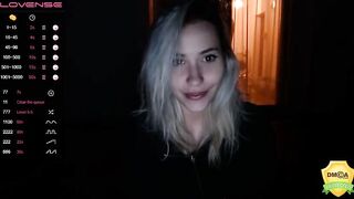Theellenshow sexy blonde turns off the light in the room and shows off her naked round tits 2020-09-17 20:13