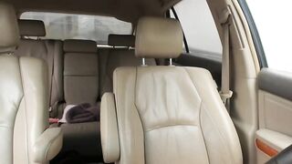 Kristymack horny beauty wanted to masturbate in the car 2020-12-17