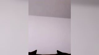Sucrette56 amateur milf ardently jerks off a puffy vagina and swallows a black dildo 2020-03-19