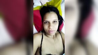 Sexypatty90 big tit pregnant latina jerks pussy under panties 2020-03-28