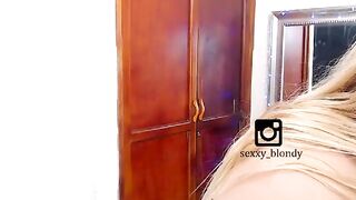 Sexyblondy 6 horny BBW shakes her massive boobs and rubs her soft cunt while standing 2020-03-30 06:14