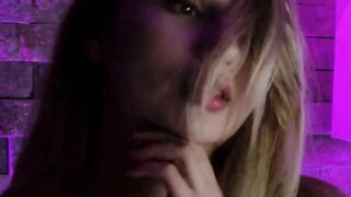Foxy chloe charming brunette touches her big boobs and gets very excited 2020-03-30