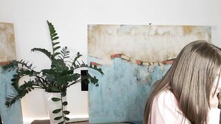 Nyqipi young blonde with a sex toy in her pussy dances and masturbates with her friend 2020-08-27 11:08