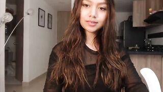 Alicia_grey18 young busty brunette squeezes her big tits and masturbates pussy at the same time 2020-09-01 19:30