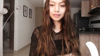 Alicia_grey18 young busty brunette squeezes her big tits and masturbates pussy at the same time 2020-09-01 19:30