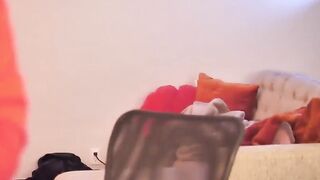 Kateelife young beauty slowly touches her elastic boobs and pinches nipples 2020-11-29