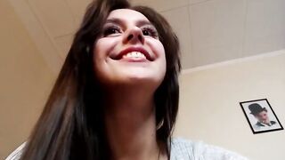 _ariana_grande__ young blonde takes off her white blouse in front of her friend and caresses her nice tits 2020-12-21 15:53